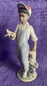 Lladro Black Legacy GARTENING BUDDIES #6472 Freunde Vogelpflanzen Freunde Garten - Bild 1 von 10