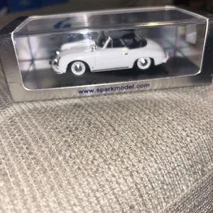 Spark 1.43 S1353 Porsche 356 A Austrian Police Gendarmerie 1958 Mint Boxed RARE - Picture 1 of 7