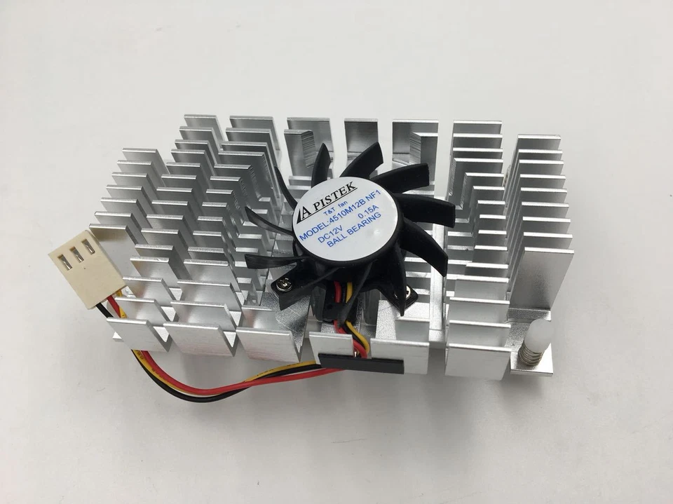EPIA-N800 motherboard fan with heat sink 4510M12B NF1 double ball DC12V 0.15A - Image 1 of 4
