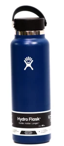 Hydro Flask 40 oz Indigo BPA Free Insulated Water Bottle - Picture 1 of 4