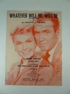 Whatever Will Be Will Be - Spartiti 1955 - "L'uomo che sapeva troppo" - Foto 1 di 3