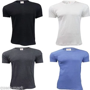 Pack Of 3 Men's Basic Thermal Vest Underwear Warm Super Soft Brushed Thermal Top - Picture 1 of 5