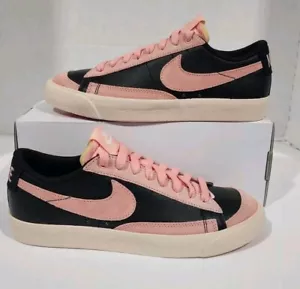 Nike Blazer '77 Low ID By You Mujer Talla 7 Negro/Rosa NUEVO DQ9701-900 - Imagen 1 de 7