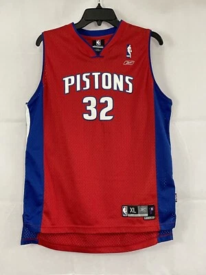 Detroit Pistons 32 Hamilton Jersey Reebok Youth Size XL 18/20 Long Length +2 - Image 1 of 4