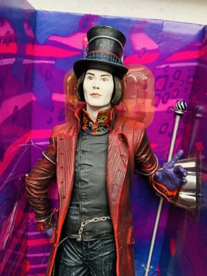 Figura 1/4 NECA Charlie y la fábrica de chocolate Willy Wonka Johnny Depp Foto 1 de 3