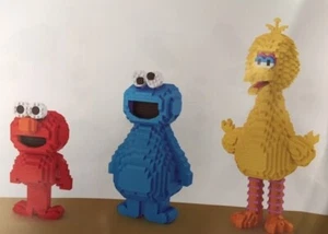 Sesame Street 3430pcs Building Blocks and instruction - Picture 1 of 1