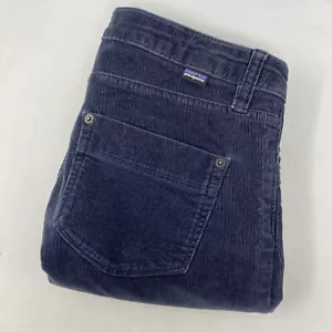 Pantalones de pana Patagonia para hombre 30 azul marino elástico mezcla de algodón pierna recta - Imagen 1 de 7