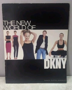 SAKS FIFTH AVENUE INTRODUCES DKNY Donna Karan D CATALOG RARE VINTAGE LOOKBOOK - Picture 1 of 8