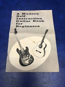 Vintage Mid-Centory Self-Instruction Guitar Book for Beginners - Picture 1 of 5