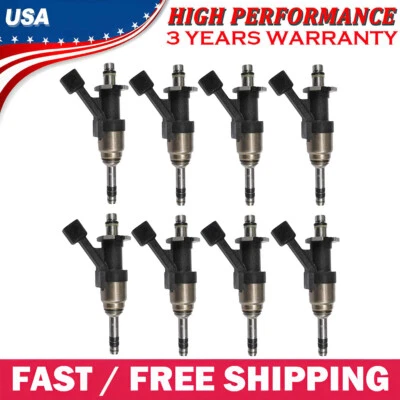 6pcs FJ1217 Fuel Injectors for GMC Yukon XL 5.3L V8 2015 2016 2017 2018 12656932 - Image 1 of 4