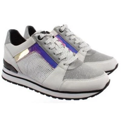 Michael Kors women's Billie Trainer opwhite multi model 43R0BIFS1L size 9M - Image 1 of 4