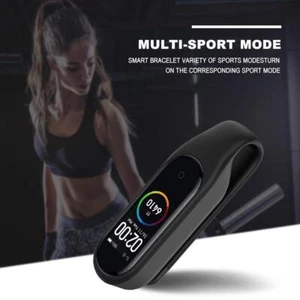 TPU Clip Case with Steel Sheet for Mi Smart Band 6 5 4 3 (Black) - Photo 1 sur 6