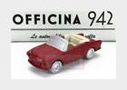 1:76 OFFICINA-942 Siata Amica 56 Spider (Base Fiat 600) 1956 Red ART2036B Model