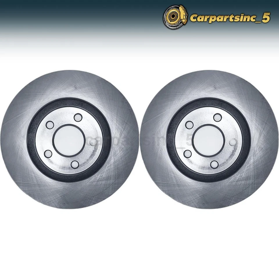 2 Front Brake Rotor for Dodge Dart 2.2L 1987 1988, for Dodge Omni 2.2L 1985 1986 - Image 1 of 4