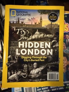 National Geographic Magazine September 2025 Hidden London Digging the City - Picture 1 of 4