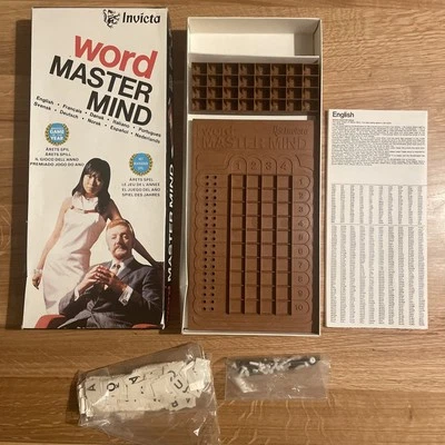 Word Mastermind by Invicta Vintage 1975 Missing Letter Holder - Image 1 of 4
