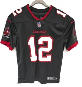 Tampa Bay Buccaneers Jersey Mens Medium Pewter Red NFL Football Nike Tom Brady - Picture 1 of 17