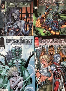 DIVINE RIGHT. NUMBER'S 2-3, 7 & PREVIEW. (4 ISSUE 1997-1998 LOT). - Picture 1 of 17