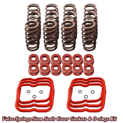 12 High RPM Valve Springs Stem Seal & Gaskets Kit For Cummins 6BT 5.9 12V 89-98 - Image 1 of 4