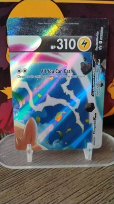 MORPEKO V-Union POKEMON 2022 Full-Art Holo Sword & Shield Trading Card SWSH216 - Image 1 of 2