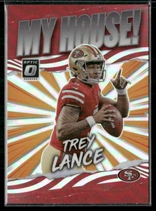 2021 Donruss Optic #MH-3 Trey Lance My House! San Francisco 49ers - Picture 1 of 2
