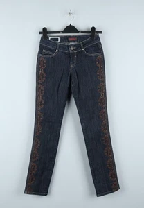 ROBERTO CAVALLI Damen Jeans Hose bestickt Denim Größe 27/34 - Bild 1 von 12