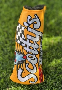 NEW - Scotty Cameron Custom Shop Dirty Rat Neon Orange Blade Headcover - Picture 1 of 3