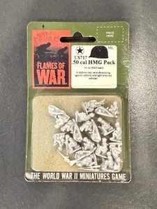 Battlefront Flames of War FoW WWII USA 15mm 0,50 cal HMG Pack - Neu Blister Metall - Bild 1 von 2