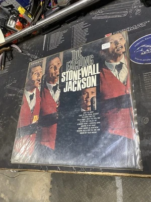 THE EXCITING STONEWALL JACKSON COLUMBIA HS 11187 LP 33 RPM 12” Vinyl Vintage Foto 1 de 4