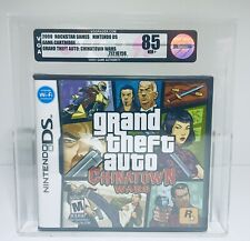 Grand Theft Auto Chinatown Wars VGA 85 NM+ Nintendo DS GTA Sealed Wata CGC