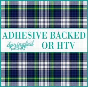 Modello TARTAN PLAID #2 adesivo vinile o HTV trasferimento di calore vinile plaid scozzese - Foto 1 di 2