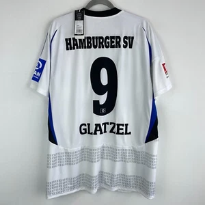 Hamburger SV 2024/2025 Home Adidas Shirt Soccer Jersey Size XL Robert Glatzel - Picture 1 of 16