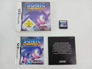 Nintendo DS SEGA Sonic Chronicles The Dark Brotherhood 2008 PAL EUR German CIB - Picture 1 of 3