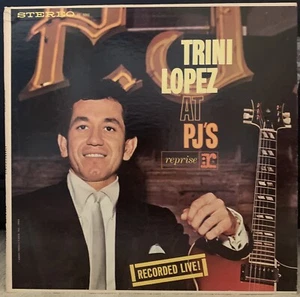 Trini Lopez At PJ's 1963 LP Vinyl Record Album - Reprise Records R9-6093* - Picture 1 of 2