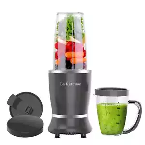 250W Smoothie Blender - with 15 oz Cup & 10 oz Mug, Black - Picture 1 of 16
