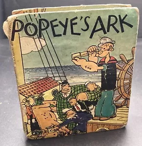 Vintage Rare 1936 POPEYE’S ARK Big Little Book, Pub. Saalfield - Picture 1 of 13
