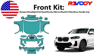 For BMW X4 M Sport M40i 2022-2025 Front Paint Protection Film PreCut Kit PPF - Picture 1 of 7