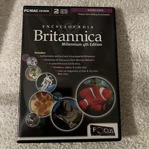 Encyclopaedia Britannica Millenium 4th Edition - PC/MAC CD-ROM - Picture 1 of 3