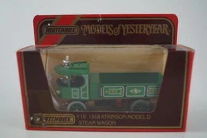 Matchbox Models of yesteryear Modellauto Y-18 1918 Atkinson Model D Steam Wagon - Bild 1 von 5