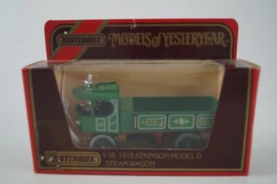 Matchbox Models of yesteryear Modellauto Y-18 1918 Atkinson Model D Steam Wagon - Bild 1 von 4