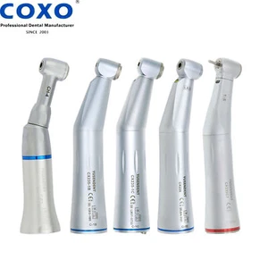 COXO Dental 1:5 Kontrawinkel 1:1 LED Selbststromversorgung niedrige Geschwindigkeit Handstück Glasfaser - Bild 1 von 33