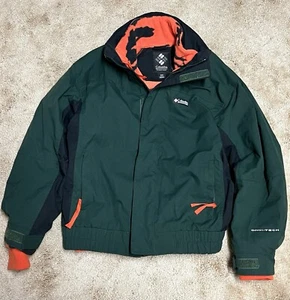 Mens Columbia Field ROC Bugaboo 1986 Interchange Jacket Dark Green Orange Size M - Picture 1 of 7