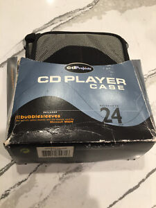 Brand new vintage Delta Portable CD Player Carry Case With Shoulder Strap