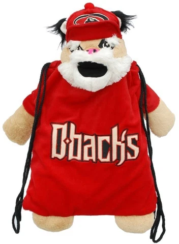 Arizona Diamondbacks Backpack Pal [NEW] MLB String Bag Backsack Back Sack School Cover