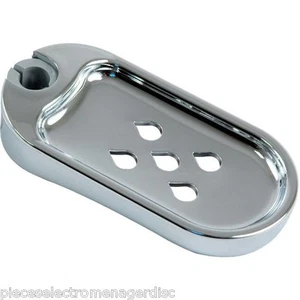 Porte savon chromé BOSSINI pour barre de douche de Ø 16/18/25 mm en ABS chromé - Picture 1 of 2