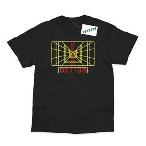 X Wing Death Star Run Target Computer Inspired by Star Wars Printed T-Shirt - Picture 1 of 6