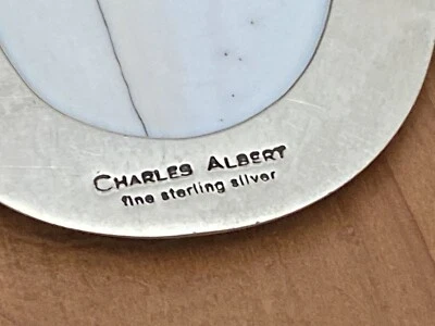 "COLLAR COLGANTE FLOR DAMA HECHO A MANO CORAL CAMAFEO ESTERLINA CHARLES ALBERT 27""" Foto 1 de 4