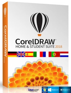 CorelDRAW Home & Student Suite 2018 Vollversion DE ML Download NEU - Bild 1 von 3