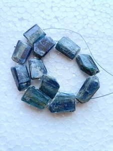 Kyanite  nugget layout shape Beads 25-14 mm 8 inches strand  for jewelry making - Picture 1 of 5
