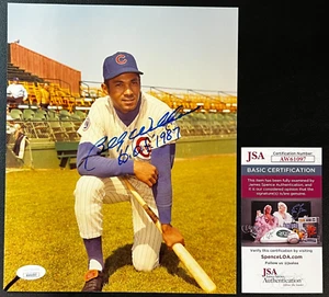 Billy Williams Signed 8x10 Photograph JSA AUTO MLB #26 Chicago Cubs HOF '87 WOW! - Picture 1 of 4
